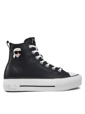Trampki KARL LAGERFELD Kampus Max KL60445T Czarny