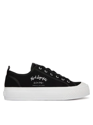 Trampki KARL LAGERFELD Kampus Max V KL50523 Czarny