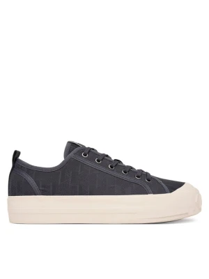 Trampki KARL LAGERFELD Kampus Max V KL50526 Granatowy