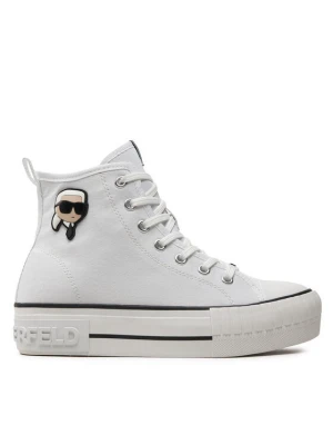 Trampki KARL LAGERFELD KL60444 Biały