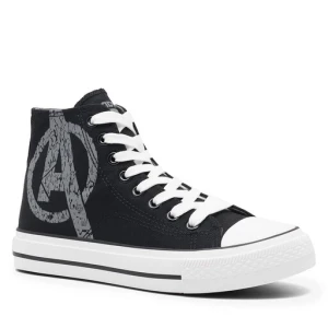 Trampki Marvel 100-BP40-SS23-299D100 Czarny