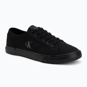 Trampki męskie Calvin Klein YM0YM01209 3 Ess Vulc Low Mg Canvas triple black