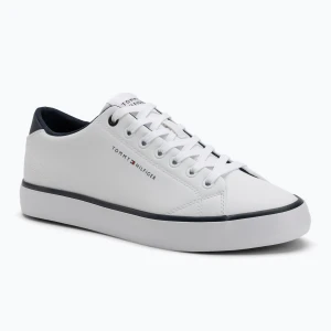 Trampki męskie Tommy Hilfiger Th Hi Vulc Core Low Leather Ess white
