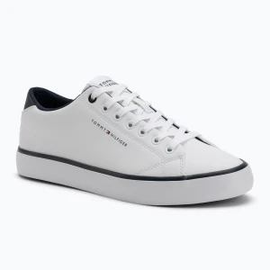 Trampki męskie Tommy Hilfiger Th Hi Vulc Core Low Leather Ess white