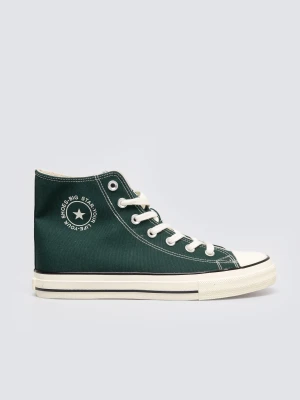 Trampki męskie wysokie zielone SS174291 304 BIG STAR