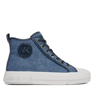 Trampki MICHAEL Michael Kors Evy High Top 43R4EYFS6D Niebieski