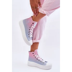 Trampki Model Big Star LL274A191 Pink/Blue - Step in style wielokolorowe