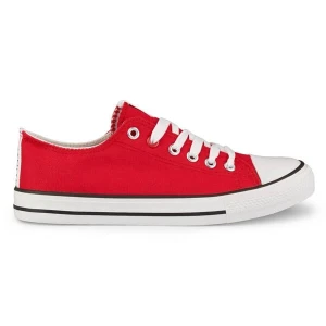 Zdjęcie produktu Trampki niskie tekstylne czerwone Laura La.Fi 280055R