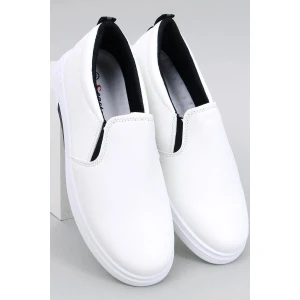 Trampki slip-on Alliot White - Inello czarne