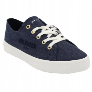 Trampki Tommy Hilfiger Basic Sneaker FW0FW05123 niebieskie