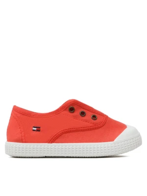 Trampki Tommy Hilfiger Low Cut Easy-On Sneaker T1X9-32824-0890 S Koralowy