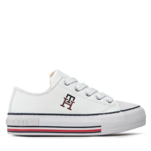 Trampki Tommy Hilfiger Low Cut Lace Up Sneaker T3A9-32287-1355 M White 100