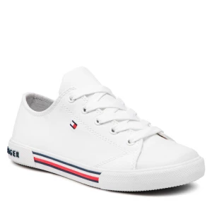 Trampki Tommy Hilfiger Low Cut Lace Up Sneaker T3X4-30692-0890 S Biały