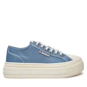 Trampki Tommy Jeans Foxing EN0EN02713 Niebieski