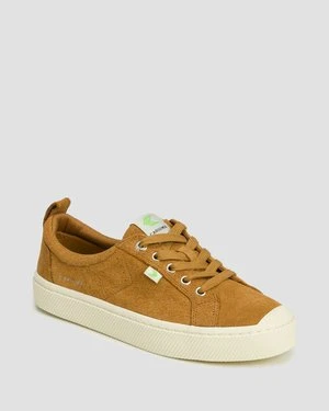 Trampki Ze Skóry Zamszowej Cariuma Oca Suede Camel