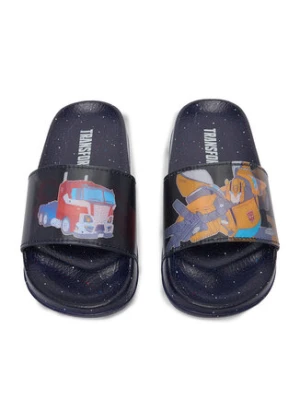 TRANSFORMERS Klapki CEO-CP90-SS26-221TF Granatowy