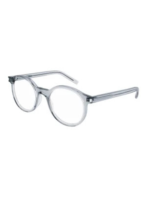 Transparent Grey Eyewear Frames Saint Laurent