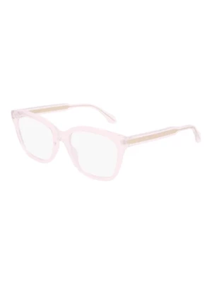 Transparent Light Pink Eyewear Frames Gucci