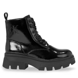 Trapery Calvin Klein Jeans Chunky Combat Laceup Boot Wn YW0YW01265 Triple Black 0GT