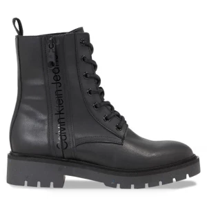 Trapery Calvin Klein Jeans Combat Mid Laceup Boot Wn YW0YW01255 Czarny