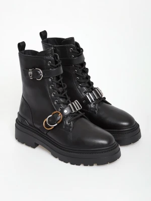 Trapery damskie skórzane Mia 19 PINKO