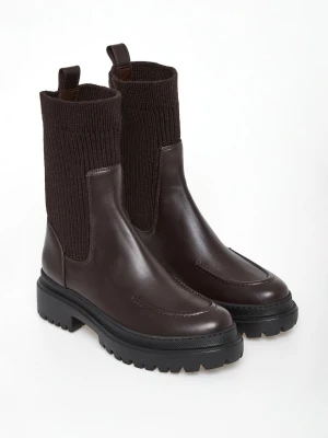 Trapery damskie skórzane PESERICO