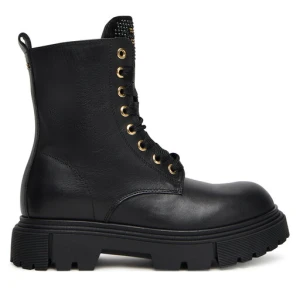 Trapery Elisabetta Franchi Lace-Up Bootie F4A5-E0411-1251 D Czarny