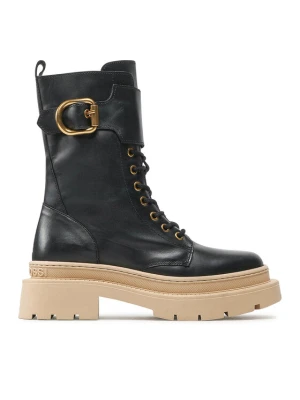Trapery Gino Rossi 222FW105 Czarny