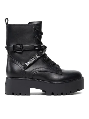 Trapery Guess FL8VDA ELE10 Czarny