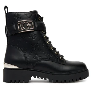 Trapery Guess FLTORA FAL10 Czarny