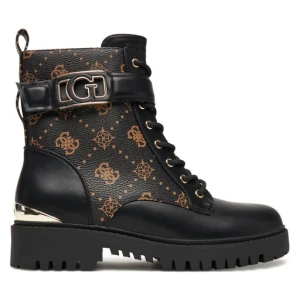 Trapery Guess FLTORA FAL10 Czarny