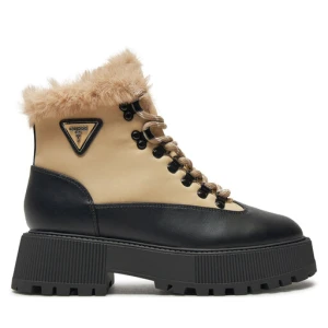 Trapery Guess Rezim FLFREZ ELE10 Beżowy