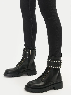 Trapery LOVE MOSCHINO JA24235G0LIA0000 Czarny