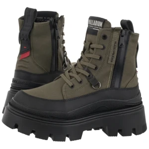 Trapery Pallasquad Zip Tx Olive Night 99532-325-M (PA151-a) Palladium