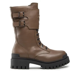 Trapery Pinko Cumino Boot 1H2135 A072 Brązowy