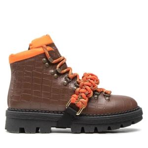 Trapery Pinko Zenzero Scarpa AI 22-23 BLKS1 1H2134 A07K Brązowy