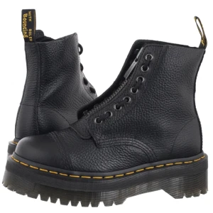 Trapery Sinclair Milled Nappa Black 22564001 (DR112-a) Dr. Martens