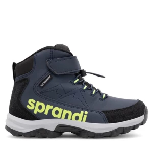 Trapery Sprandi Winter Wave CP86-25067 Granatowy