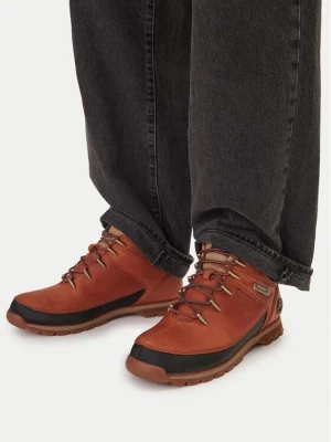 Trapery Timberland Euro Sprint Mid Lace TB0A2K84EJD1 Brązowy