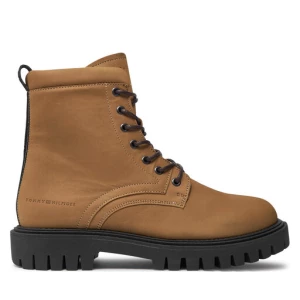 Trapery Tommy Hilfiger Casual Hilfiger Chunk Z Nbk Boot FM0FM05149 Brązowy