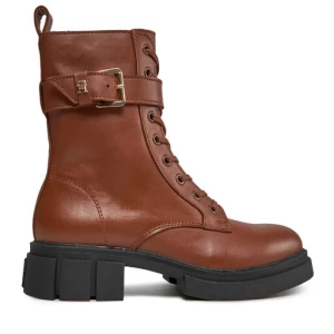 Trapery Tommy Hilfiger Cool Feminine Bikerboot FW0FW07322 Brązowy