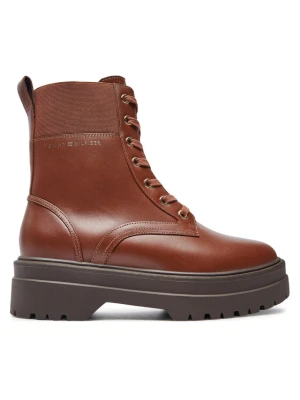 Trapery Tommy Hilfiger FW0FW08440 Brązowy