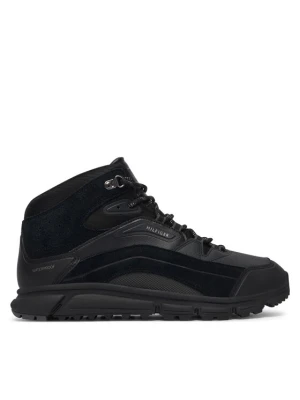 Trapery Tommy Hilfiger Hilfiger Wp Mix Chukka Runner FM0FM06022 Czarny