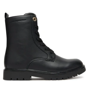 Trapery Tommy Hilfiger Lace-Up Bootie T3A5-34012-1355 D Czarny