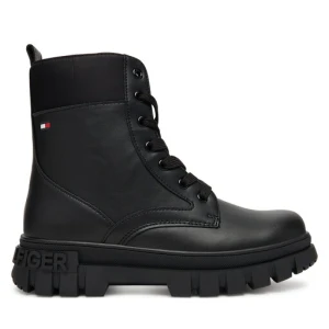 Trapery Tommy Hilfiger Lace-Up Bootie T3A5-34046-1695 D Czarny