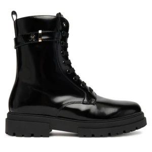 Trapery Tommy Hilfiger Lace-Up Bootie T4A5-34028-1453 D Czarny