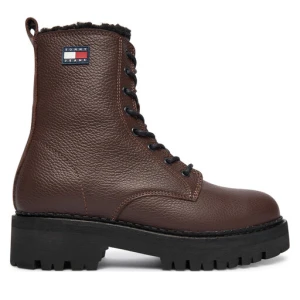 Trapery Tommy Jeans Tjw Urban Laceup Boot Wl EN0EN02906 Brązowy