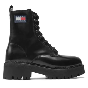 Trapery Tommy Jeans Urban Tommy Jeans Lace Up Boot EN0EN01995 Czarny