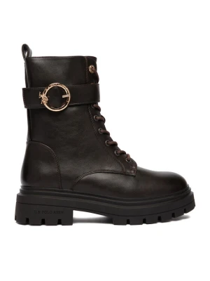Trapery U.S. Polo Assn. EO-SVETA002W / GY1 Brązowy