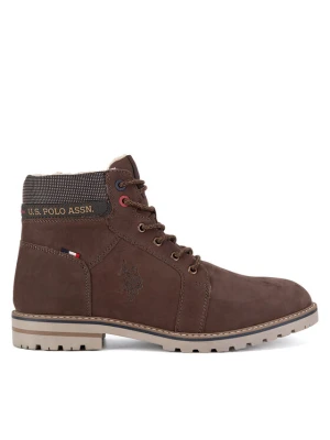 Trapery U.S. Polo Assn. POLY001M / DLT1 Brązowy
